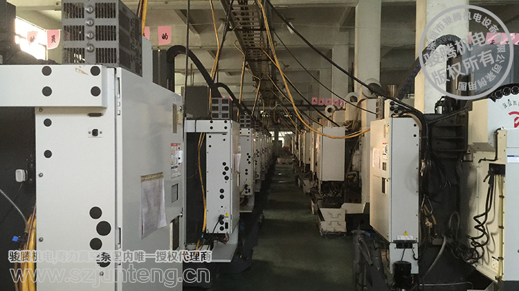 骏腾机电寿力螺杆真空泵在CNC金属加工行业上的应用实拍2
